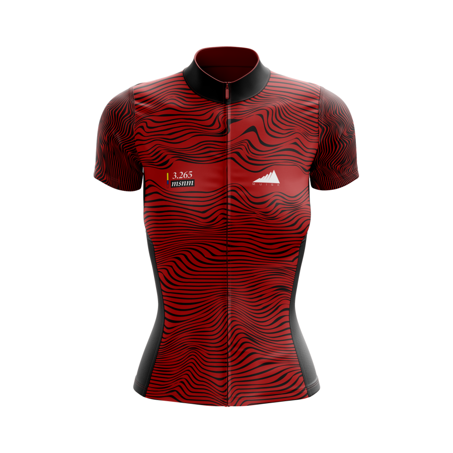 MUJER JERSEY MANGA CORTA ALTO DE LA LINEA