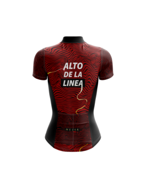 MUJER JERSEY MANGA CORTA ALTO DE LA LINEA