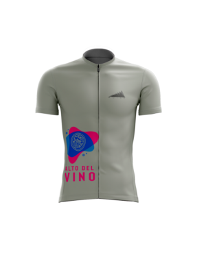 MUJER JERSEY MANGA CORTA ALTO DEL VINO GRIS