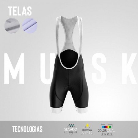 MUJER BADANA SEMIFONDO BASIC CINTA BLANCA