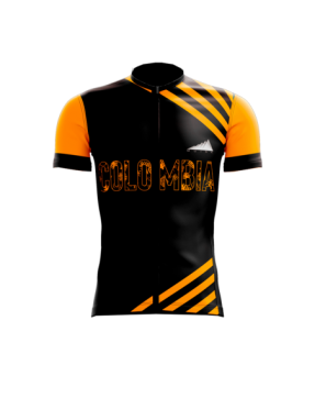 MUJER JERSEY MANGA CORTA COLOMBIA ORO