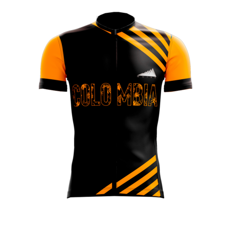 HOMBRE JERSEY MANGA CORTA COLOMBIA ORO