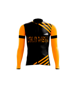 HOMBRE JERSEY MANGA LARGA COLOMBIA ORO