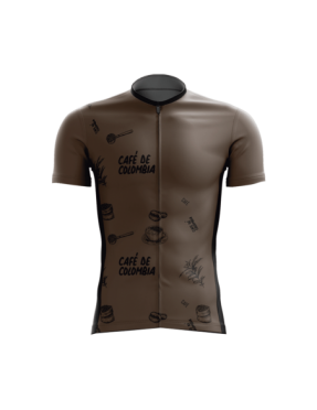 MUJER JERSEY MANGA CORTA CAFETALES DE COLOMBIA