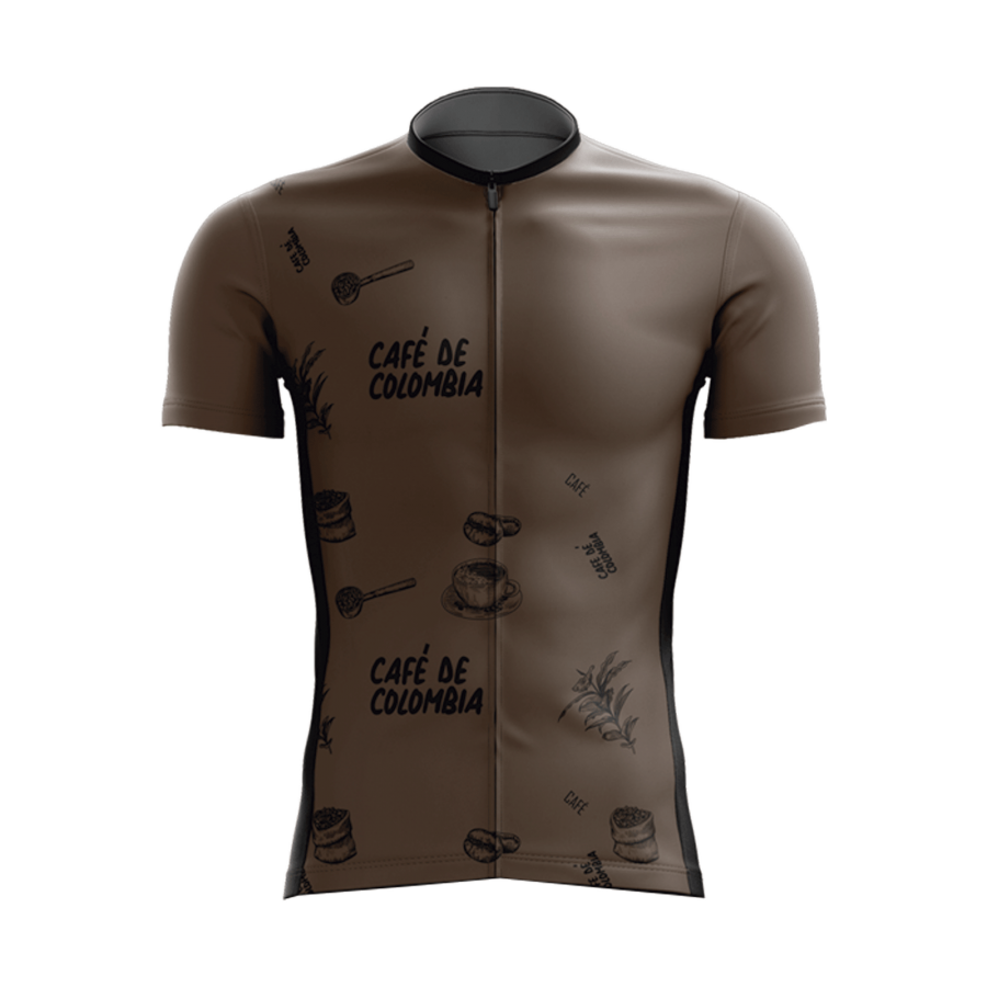 HOMBRE JERSEY MANGA CORTA CAFETALES DE COLOMBIA