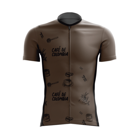 HOMBRE JERSEY MANGA CORTA CAFETALES DE COLOMBIA