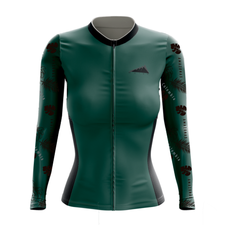 MUJER JERSEY MANGA LARGA BOSQUE AMAZONAS