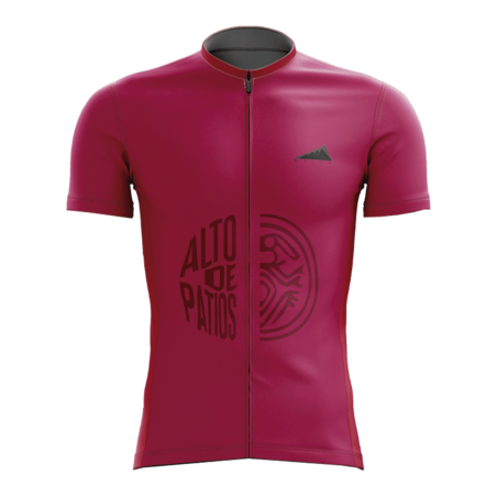 MUJER JERSEY MANGA CORTA PATIOS FUCSIA