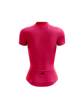 MUJER JERSEY MANGA CORTA PATIOS FUCSIA