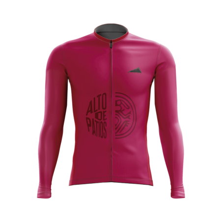 MUJER JERSEY MANGA LARGA PATIOS FUCSIA