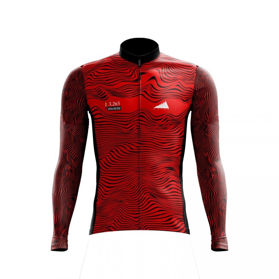 HOMBRE JERSEY MANGA LARGA ALTO DE LA LINEA