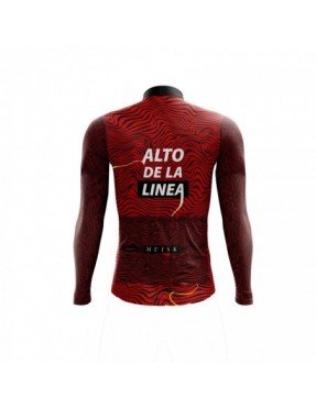 HOMBRE JERSEY MANGA LARGA ALTO DE LA LINEA