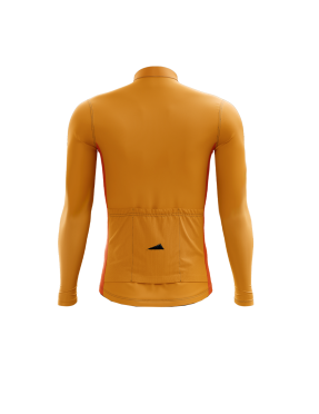 HOMBRE JERSEY MANGA LARGA ORO MOSTAZA