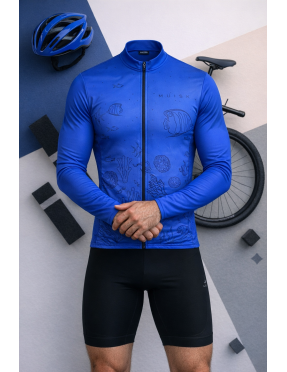 HOMBRE JERSEY MANGA LARGA OCEANO