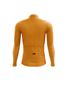 MUJER JERSEY MANGA LARGA ORO MOSTAZA