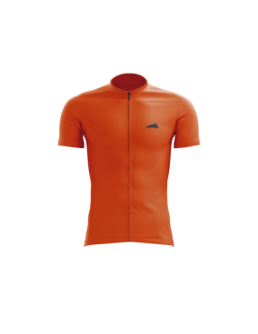 MUJER JERSEY MANGA CORTA NARANJA