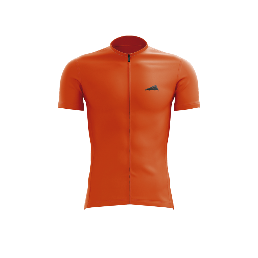 MUJER JERSEY MANGA CORTA NARANJA