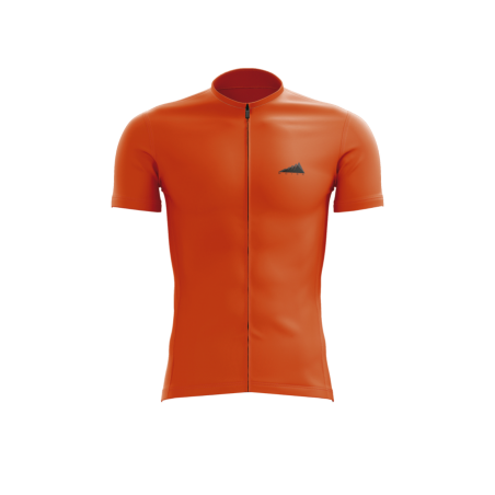 MUJER JERSEY MANGA CORTA NARANJA