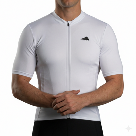 HOMBRE JERSEY MANGA CORTA CONFORT BLANCO