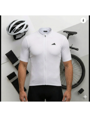 HOMBRE JERSEY MANGA CORTA CONFORT BLANCO