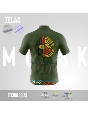 MUJER JERSEY MANGA CORTA PATIOS MILITAR OUTLET