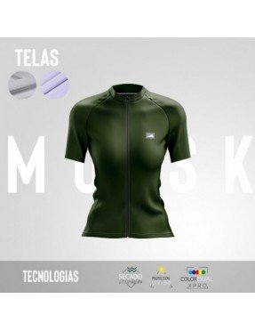 MUJER JERSEY MANGA CORTA PATIOS MILITAR OUTLET