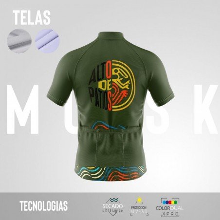 HOMBRE JERSEY MANGA LARGA PATIOS MILITAR OUTLET