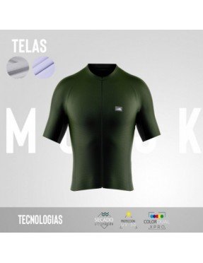 HOMBRE JERSEY MANGA CORTA PATIOS MILITAR OUTLET