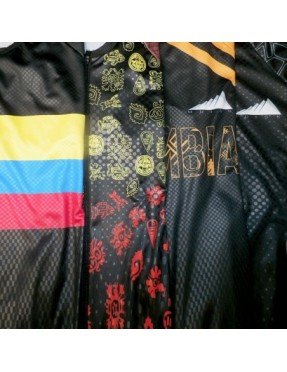 HOMBRE JERSEY MANGA CORTA PRO PRECOLOMBINO GRIS