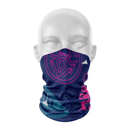 UNISEX CUELLO TRES FIGURAS DE COLORES