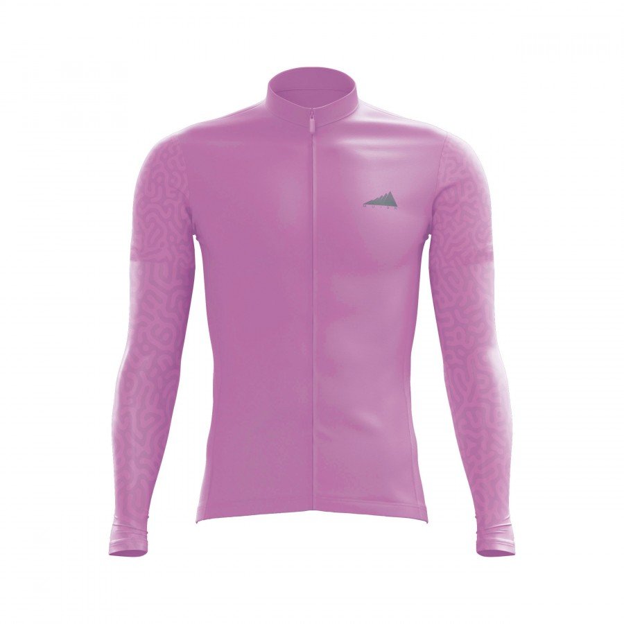 HOMBRE JERSEY MANGA LARGA PURPURA 2025