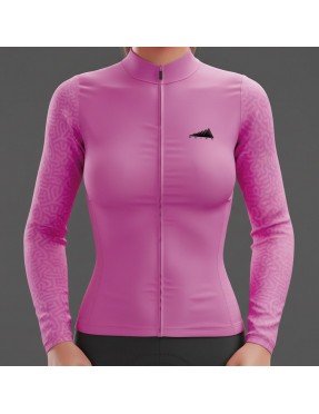 MUJER JERSEY MANGA LARGA PURPURA 2025