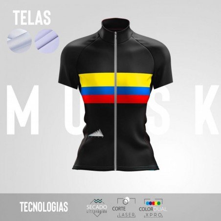 HOMBRE JERSEY MANGA CORTA PRO COLOMBIA