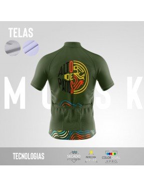MUJER JERSEY MANGA LARGA PATIOS MILITAR OUTLET