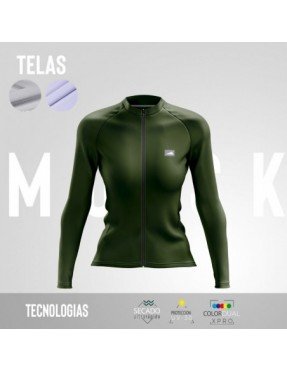 MUJER JERSEY MANGA LARGA PATIOS MILITAR OUTLET