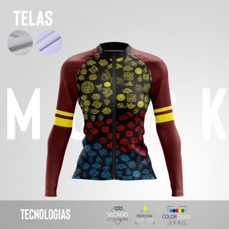 HOMBRE JERSEY MANGA LARGA PRO PRECOLOMBINO