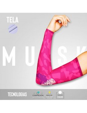 UNISEX MANGUILLAS ROSADAS MUISK