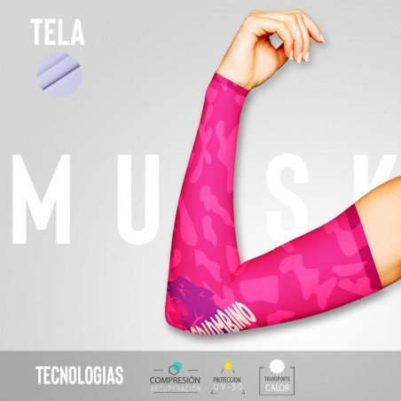 UNISEX MANGUILLAS ROSADAS MUISK
