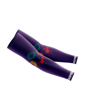 UNISEX MANGUILLAS MORADAS