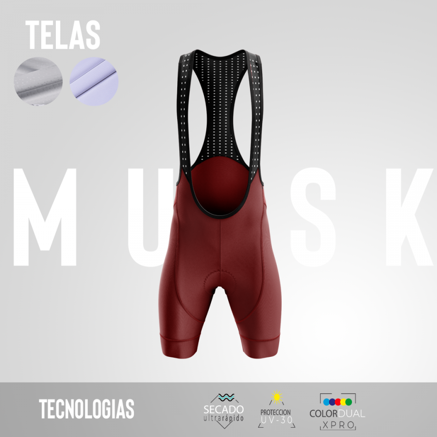 MUJER BADANA SEMIFONDO VINOTINTO