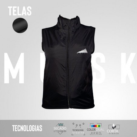 UNISEX CHALECO NEGRO