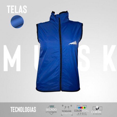 UNISEX CHALECO AZUL