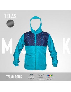 UNISEX CHAQUETA XIU VERDE