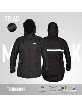 UNISEX CHAQUETA NEGRO