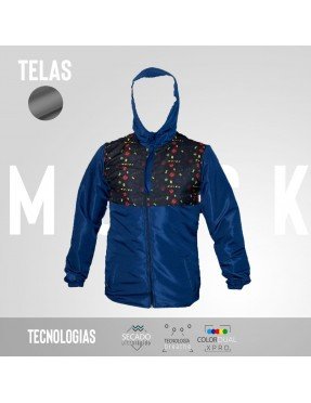 UNISEX CHAQUETA XIU AZUL