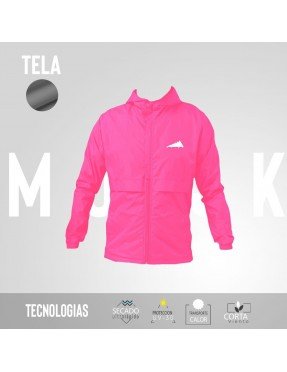 UNISEX CHAQUETA ROSADA