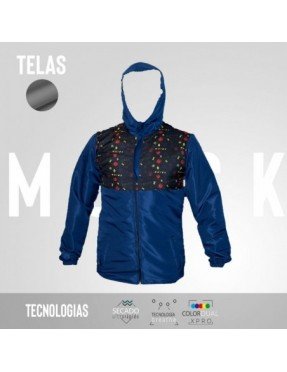 UNISEX CHAQUETA XIU AZUL