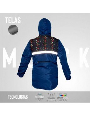 UNISEX CHAQUETA XIU AZUL