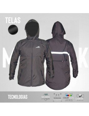 UNISEX CHAQUETA GRIS