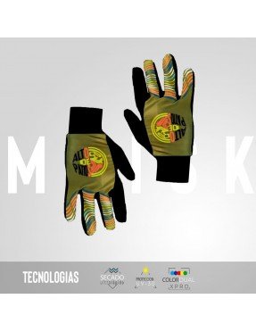 UNISEX GUANTES DEDO LARGO PATIOS MILITAR